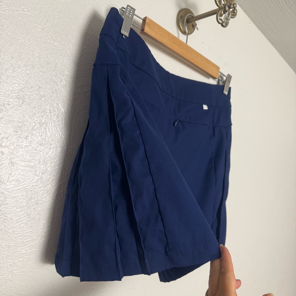 Puma Navy Blue‎ Side Pleated Skort - Picture 4 of 10
